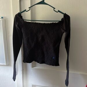 hollister off the shoulder top